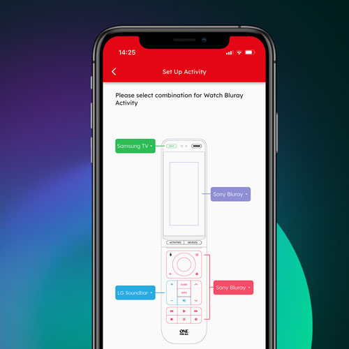 Télécommande 12 appareils Smart Control Pro Touch de One For All