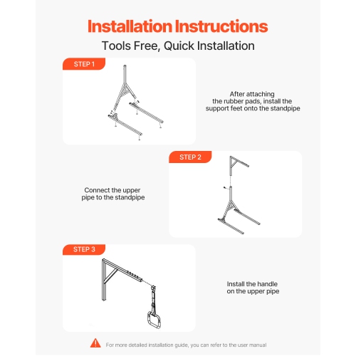 VEVOR 350LBS Weight Capacity Trapeze Bar for Bed Mobility, Height-Adjustable Bed Trapeze with 2 Casters,Heavy Duty Pull Up Assist Bar with Floor