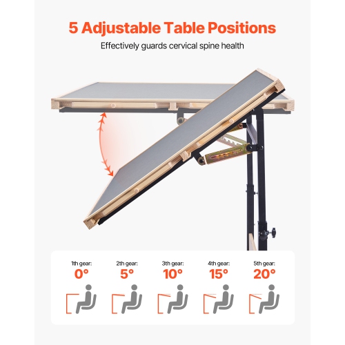Table de casse-tête VEVOR de 1500 x 25&nbsp;po avec pattes, 4 tiroirs et couvercle, planche en bois portative à roulettes, accessoires de casse-tête