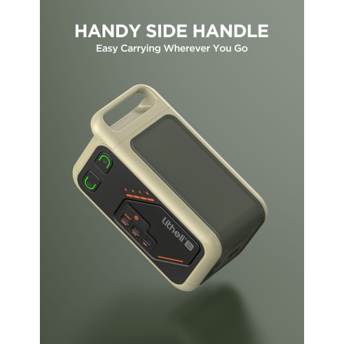 Station alimentation portable Litheli 300SE, 255 Wh port USB-C 100 W E/S, prise CA 110 V à onde sinusoïdale pure, générateur solaire camping,