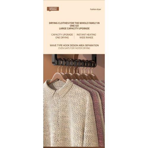 Sécheuse de voyage pliable et portative pour la maison, 2 modes – norme américaine – rose