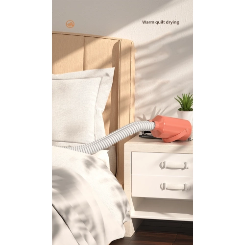 Small Home Dryer with Dust Mite Removal and Sterilization for Travel, Dorms, and Home Use - Includes Shoe Tube for Convenient Drying - American