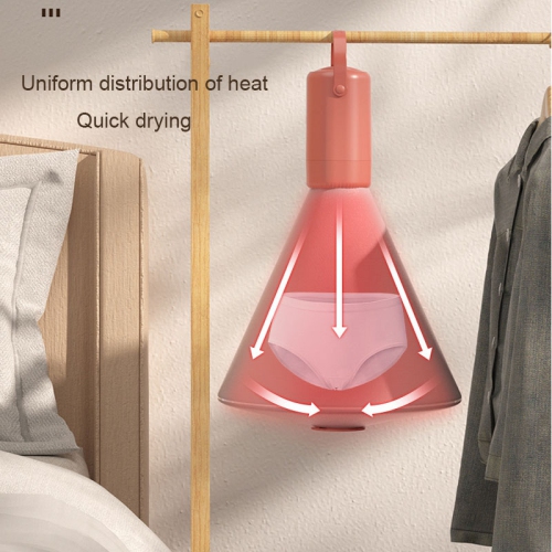 Small Home Dryer with Dust Mite Removal and Sterilization for Travel, Dorms, and Home Use - Includes Shoe Tube for Convenient Drying - American