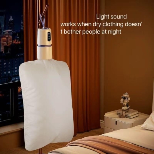 Sécheuse pliante portative pour la maison et les voyages, format compact, idéale pour les vêtements légers/lingerie, fournie avec un sac de séchage -