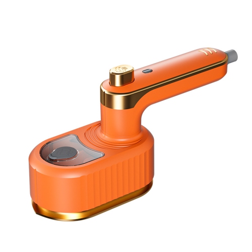 Handheld Garment Steamer, Portable Mini Steamer for Home or Dormitory Use, Foldable Mini Steam Iron - US Specs, Orange