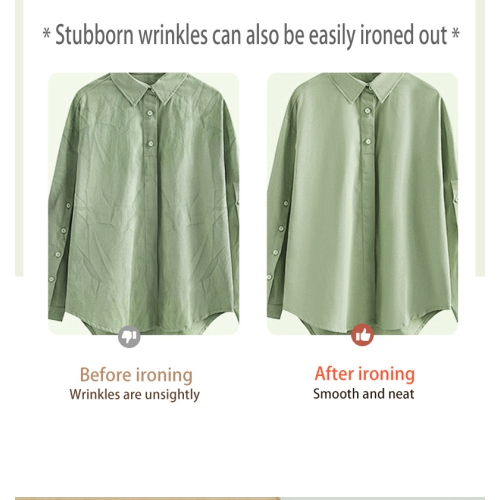 Handheld Garment Steamer Folding Rotary Electric Iron Household Travel Large Capacity Steam Ironing Machine Small - US Regulations - Green