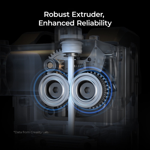 Imprimante 3D K1C de Creality, volume de construction de 220 x 220 250 mm, haute vitesse 600 mm/s, mise à niveau automatique, extrudeuse