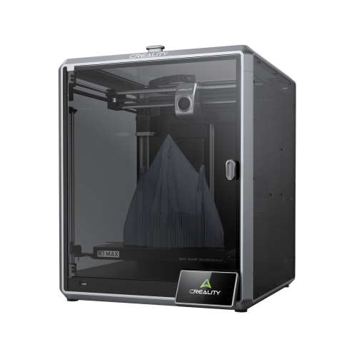 Creality K1 MAX 3D Printer Upgrade with 600mm/s Printing Speed 300°C High-Temperature Nozzle Direct Extruder Hands-Free Auto Leveling Dual Z Axes