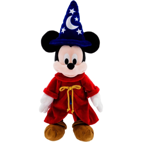 Disney Store Official Fantasia Collection: SET 22-Inch Sorcerer Mickey Mouse Plush - Authentic & 23-Inch Minnie Mouse Princess Plush, Soft & Cuddly