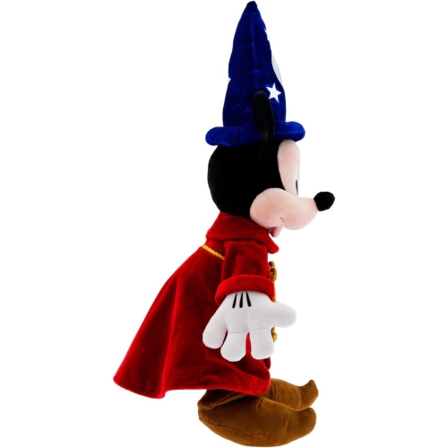 Disney Store Official Fantasia Collection: SET 22-Inch Sorcerer Mickey Mouse Plush - Authentic & 23-Inch Minnie Mouse Princess Plush, Soft & Cuddly