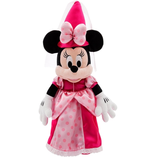 Disney Store Official Fantasia Collection: SET 22-Inch Sorcerer Mickey Mouse Plush - Authentic & 23-Inch Minnie Mouse Princess Plush, Soft & Cuddly