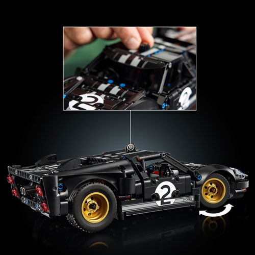 LEGO Technic : La voiture de course Ford GT40 MKII 1966 - 793 pièces (42223)