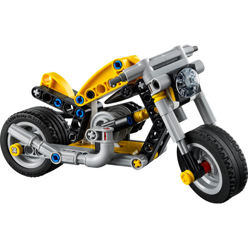 LEGO Technic : La moto jaune - 151 pièces