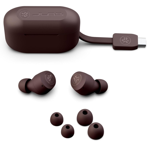 JLab Go Air Pop+ Tones True Wireless Earbuds, in Ear Headphones, Bluetooth Earphones, 35H Playtime Ear Buds, Bluetooth Earbuds with Microphone,