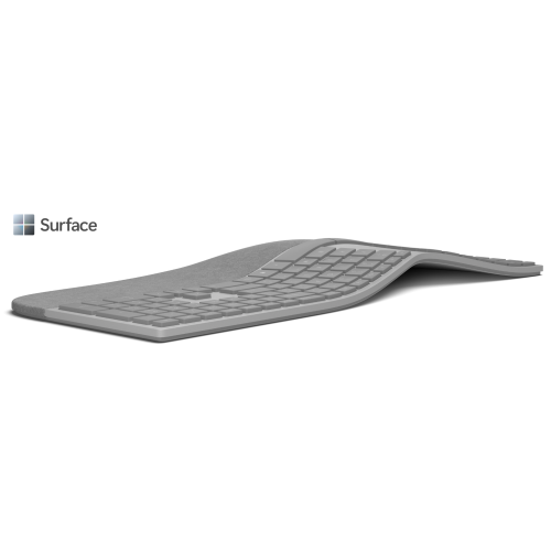Microsoft Surface Ergonomic Wireless Keyboard - Light Gray (3SQ-00009)