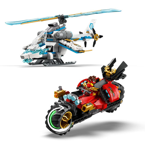 LEGO Ninjago: Ninja Vehicle Tree House Battle - 642 Pieces (71857