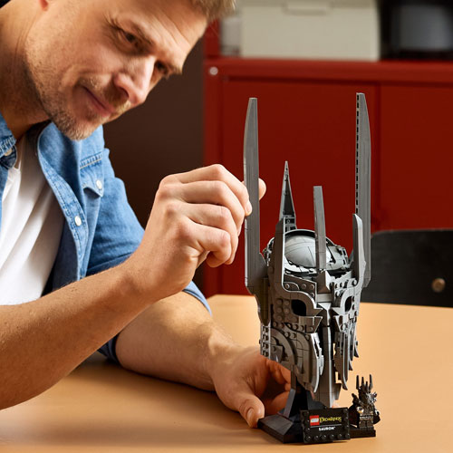 LEGO Icons Le Seigneur des anneaux : Le casque de Sauron - 538 pièces (11373)