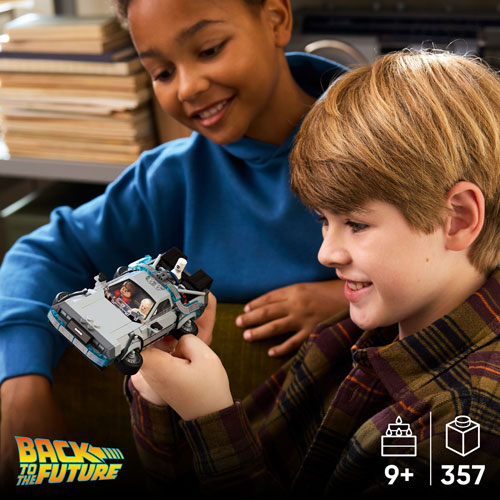 LEGO Speed Champions: Time Machine from Back to the Future - 357 Pieces