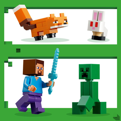 LEGO Minecraft : L'aventure de Steve dans la taïga - 79 pièces