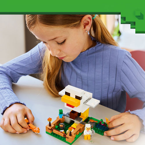 LEGO Minecraft : La ferme-poule - 233 pièces