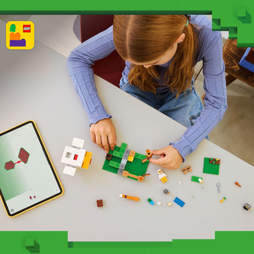 LEGO Minecraft : La ferme-poule - 233 pièces