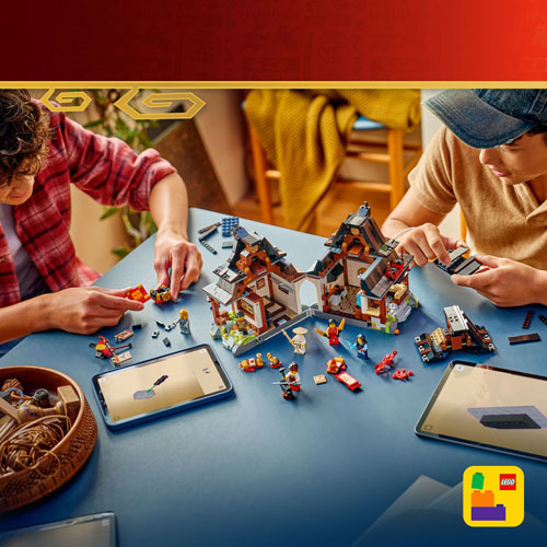 LEGO Ninjago : Le forgeron des quatre armes - 15e anniversaire - 1259 pièces (71858)
