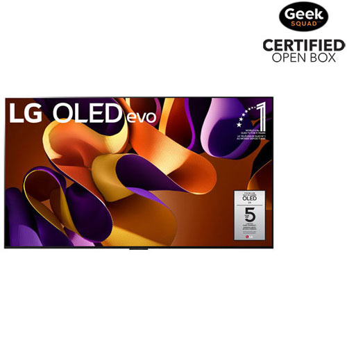 Boîte ouverte - Téléviseur intelligent webOS HDR DELO UHD 4K de 83 po série G4 de LG - 2024