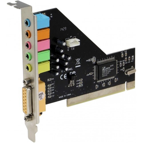 6 Channel PCI Sound Card