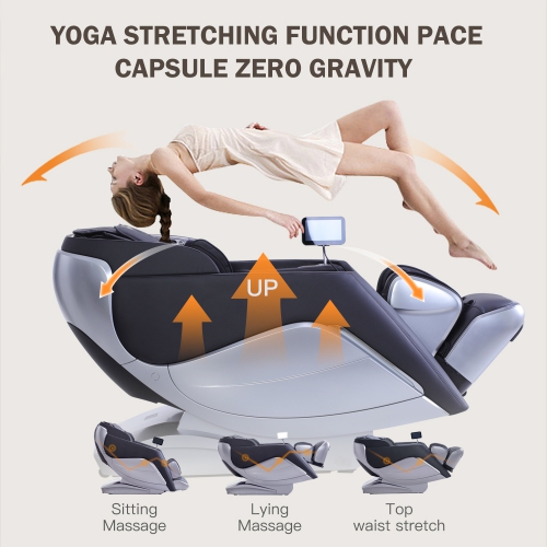 Open Box-Alfine A710 Full Body Yoga Stretching massage chair