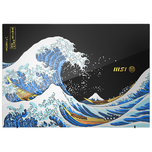 Portable professionnel 13,3 po Prestige 13 AI+ de MSI - Noir encre