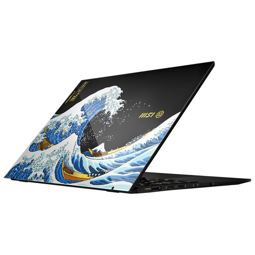 Portable professionnel 13,3 po Prestige 13 AI+ de MSI - Noir encre