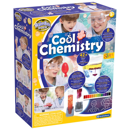 Jeu de chimie pour enfants Cool Chemistry de Brainstorm