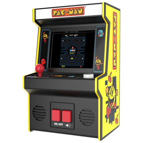 Borne d'arcade portable Pac-Man Mini Classics de Basic Fun