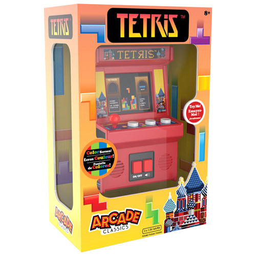 Borne d'arcade portable Tetris Mini Classics de Basic Fun
