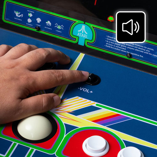 Borne d'arcade Atari Centipede Ultra Series Classics de Basic Fun