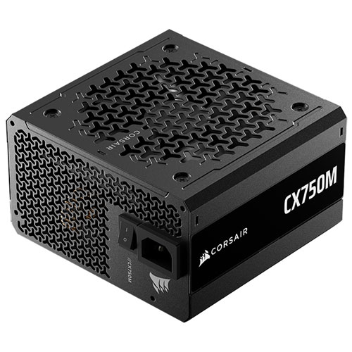 Bloc d'alimentation de 750 W ATX CX750M de Corsair