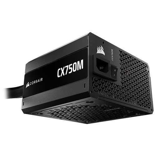 Bloc d'alimentation de 750 W ATX CX750M de Corsair