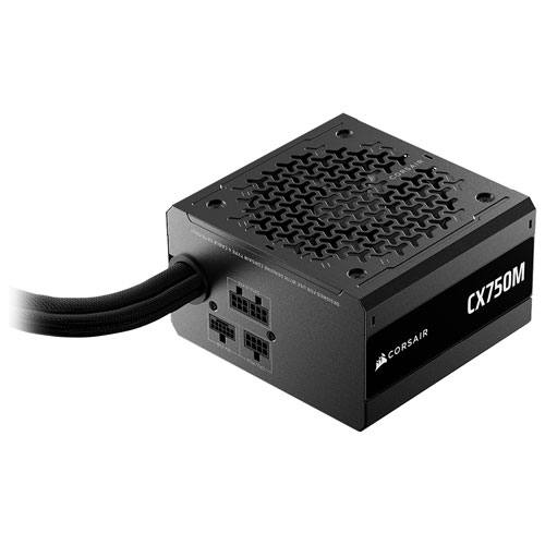 Bloc d'alimentation de 750 W ATX CX750M de Corsair