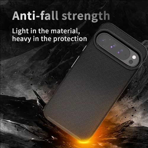 [CS] Étui rigide ajusté hybride mince antichoc pour Google Pixel 10/Pixel 10 Pro, noir