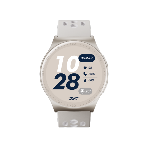 Reebok Pulse Smartwatch - 10 - Day Battery Life, GPS Fitness Tracker - Victory Gold