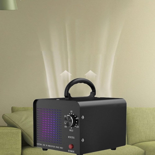 Éliminateur d'odeurs dans le sous-sol – Purificateur d'air haute capacité 80 000 mg/h pour la maison, la voiture, les animaux et le