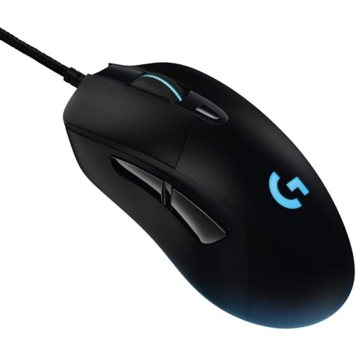 Refurbished - Logitech G403 Prodigy Wired Gaming Mouse with High Performance Gaming Sensor - Black (910-004796)