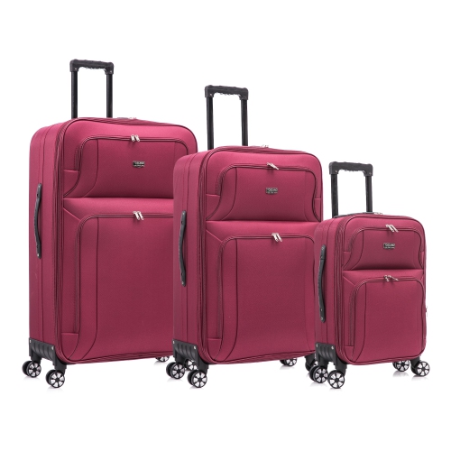 ENSEMBLE DE 3 VALISES SOUPLES GESTORE DE TOSCANO