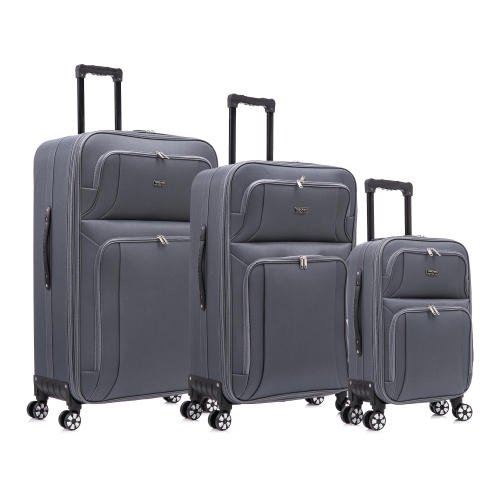 TOSCANO GESTORE 3PC SOFTSIDE LUGGAGE SET