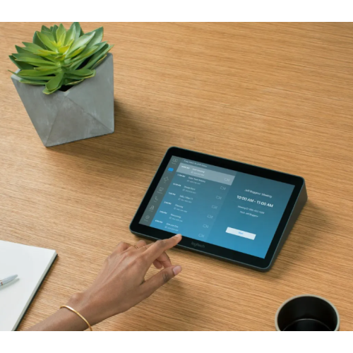 Remis à neuf - Contrôleur tactile Tap Meeting Room de Logitech pour salles de réunion vidéo (939-001796)