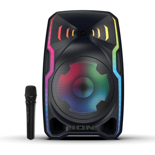 Remis à neuf - Système de sonorisation sans fil haute puissance alimenté par batterie Total PA APEX d'ION Audio avec microphone sans fil