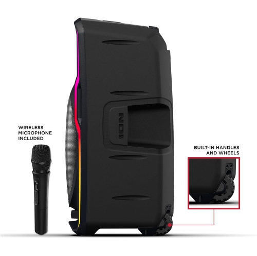 Remis à neuf - Système de sonorisation sans fil haute puissance alimenté par batterie Total PA APEX d'ION Audio avec microphone sans fil