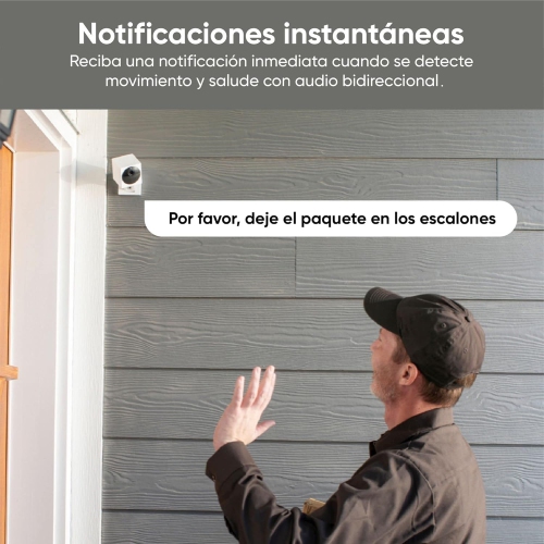 Ensemble de démarrage extérieur Wyze Cam v2, caméra intelligente HD 1080p sans fil intérieure/extérieure, audio 2 voies, blanc - Remis à neuf (Très