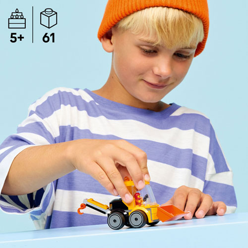 LEGO City Brick Rides: Construction Loader - 61 Pieces (60483)