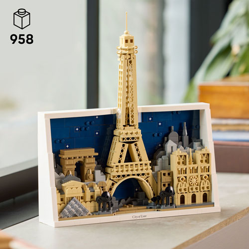 LEGO Architecture : Paris - La Ville de l'amour - 958 pièces (21064)